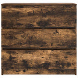 Sideboard Smoked Oak 80x35x76 cm Engineered Wood 861737
