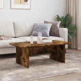 Coffee Table Smoked Oak 93 x 53 x 33 cm Engineered Wood 891145