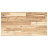 Basin Shelf Wall Mounted Steel and Solid Wood Acacia 3302669
