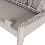 Sun Lounger Cappuccino 186x60x29 cm PP 364216