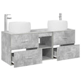 Bathroom Furniture Set 3 pcs Concrete Grey 49.5 x 44.5 x 66 cm 3405926