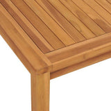 5 Piece Garden Dining Set Solid Wood Teak 3157145