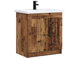 Bathroom Furniture Set Old Wood 56 x 37.5 x 81 cm 3404172