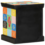 Bedside Cabinet Multicolour 40x35x45 cm Solid Wood Mango 4017562