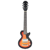 Electric Guitar for Kids with Bag Brown and Black 3/4 30" 70197