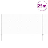 Welded Wire Fence 25 x 1 m Hot-Dip Galvanised Steel 3337000