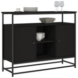 Sideboard Black 100x35x80 cm Engineered Wood 835539