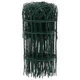 141072 Garden Border Fence Powder-coated Iron 25x0,4 m