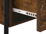 Hanging Bedside Cabinet 2 pcs Smoked Oak 40 x 30 x 60 cm 8013571