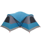 Family Tent Tunnel 8-Person Blue Waterproof 4009553