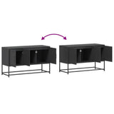 TV Cabinet Black 100.5x39x60.5 cm Steel 846476