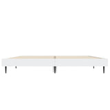 Bed Frame without Mattress White 120x190 cm Small Double Engineered Wood 832293
