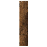 Wall Shelf Smoked Oak 96x12x64 cm Engineered Wood 840804
