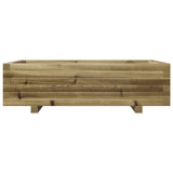 ZNTS Garden Planter 90x60x26.5 cm Impregnated Wood Pine 847347
