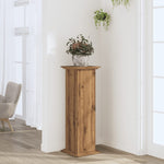 ZNTS Plant Stand Artisan Oak 33x33x100 cm Engineered Wood 852986