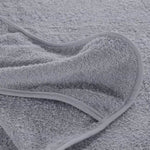 Beach Towels 6 pcs Grey 60x135 cm Fabric 400 GSM 3157053