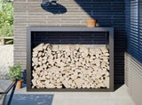 Firewood Rack Anthracite 100x40x100 cm Steel 850970
