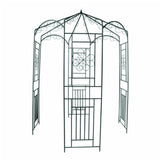 Garden Arch 250 cm Dark Green 40269