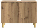 Bathroom Sink Cabinet ARNHEM Artisan Oak 59.5 x 31.5x 59 cm 896574