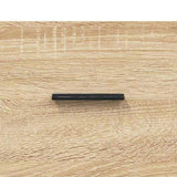 Highboard Sonoma Oak 69.5x34x180 cm Engineered Wood 3190040