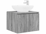 Bathroom Cabinet Set 3 pcs Grey Sonoma 49.5 x 44.5 x 65 cm 3405693