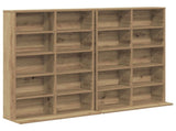 CD Cabinet 2 pcs Artisan Oak 65 x 23.5 x 97.5 cm 8012689