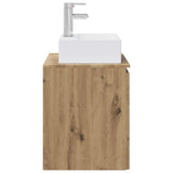 Wall-Mounted Sink Vanity Artisan Oak 49.5 x 41 x 62.5 cm 890421