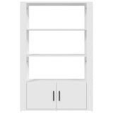 Sideboard White 80x30x119.5 cm Engineered Wood 819468