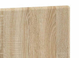 Wall-Mounted Headboard BREDA Sonoma Oak Engineered Wood 897597