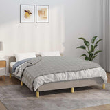 Weighted Blanket Grey 140x200 cm Single 10 kg Fabric 3154782