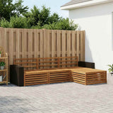 Outdoor Sofa Set 5 pcs Solid Acacia Wood 3383212