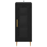 Sideboard Black oak 34 x 34.5 x 90 cm Engineered wood 881590