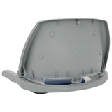 2 Piece Foldable Boat Seat Set with Blue-white Pillow 272238