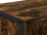 TV Cabinet Smoke Oak 140 x 36 x 49.5 cm Engineered Wood 886512