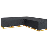 Furniture Cover Black 300 x 300 x 80 cm 420D Oxford Fbric 4105670