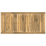 Coffee Table Whitewash 100.5 x 49 x 45 cm Solid Acacia Wood 901820