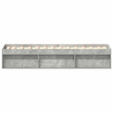 Bed Frame without Mattress Concrete Grey 90x190 cm Single 3203841