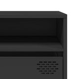 TV Cabinet Black 202x39x43.5 cm Cold-rolled Steel 3307155