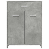 Bathroom Cabinet Concrete Grey 60x33x80 cm Engineered Wood 856286