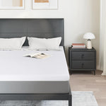Mattress Pad White 140 x 200 cm Gel Memory Foam 4106282