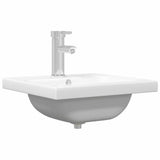 Bathroom Sink Cabinet with Drawer Black Oak 41 x 38.5 x 48 cm 3415986