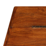 ZNTS Coffee Table Solid Acacia Wood Honey Finish 110x55x35 cm 245654