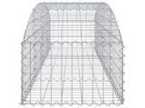 Arched Gabion Basket 200x50x40/60 cm Galvanised Iron 153472