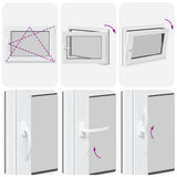 Basement Window "RISOR" 80x70 cm Tilt&Turn DIN Right Anthracite 4108398