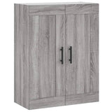 Highboard Grey Sonoma 69.5x34x180 cm Engineered Wood 3200031