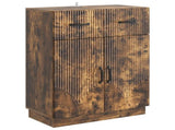 Sideboard Smoked Oak 66 x 34.5 x 87 cm Engineered Wood 895330