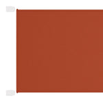 ZNTS Vertical Awning Terracotta 60x800 cm Oxford Fabric 148350