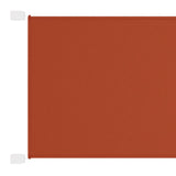 ZNTS Vertical Awning Terracotta 60x800 cm Oxford Fabric 148350