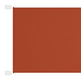 Vertical Awning Terracotta 140x420 cm Oxford Fabric 148362