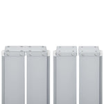 Retractable Side Awning Black 100x600 cm 48442
